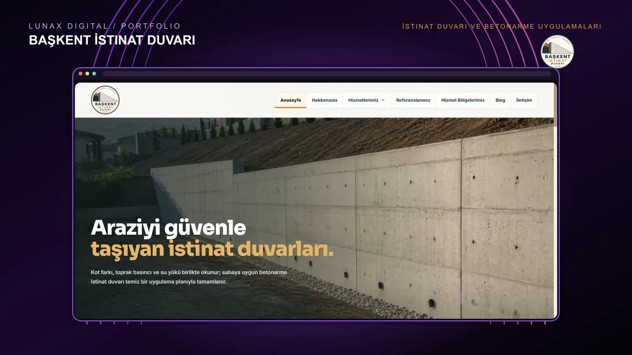 Başkent İstinat Duvarı